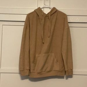 soft serve tan hoodie